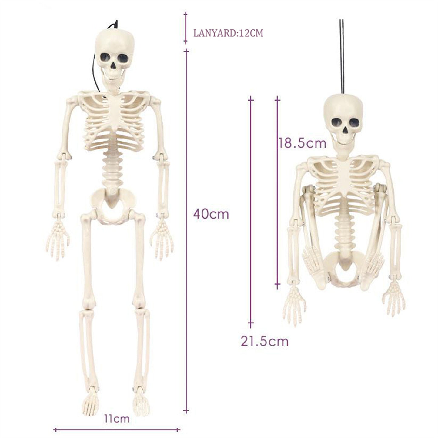 Halloween Decorations Outdoor Halloween Dark Terror Skeleton Decoration Props Set up Ghost House Halloween Decor on Clearance