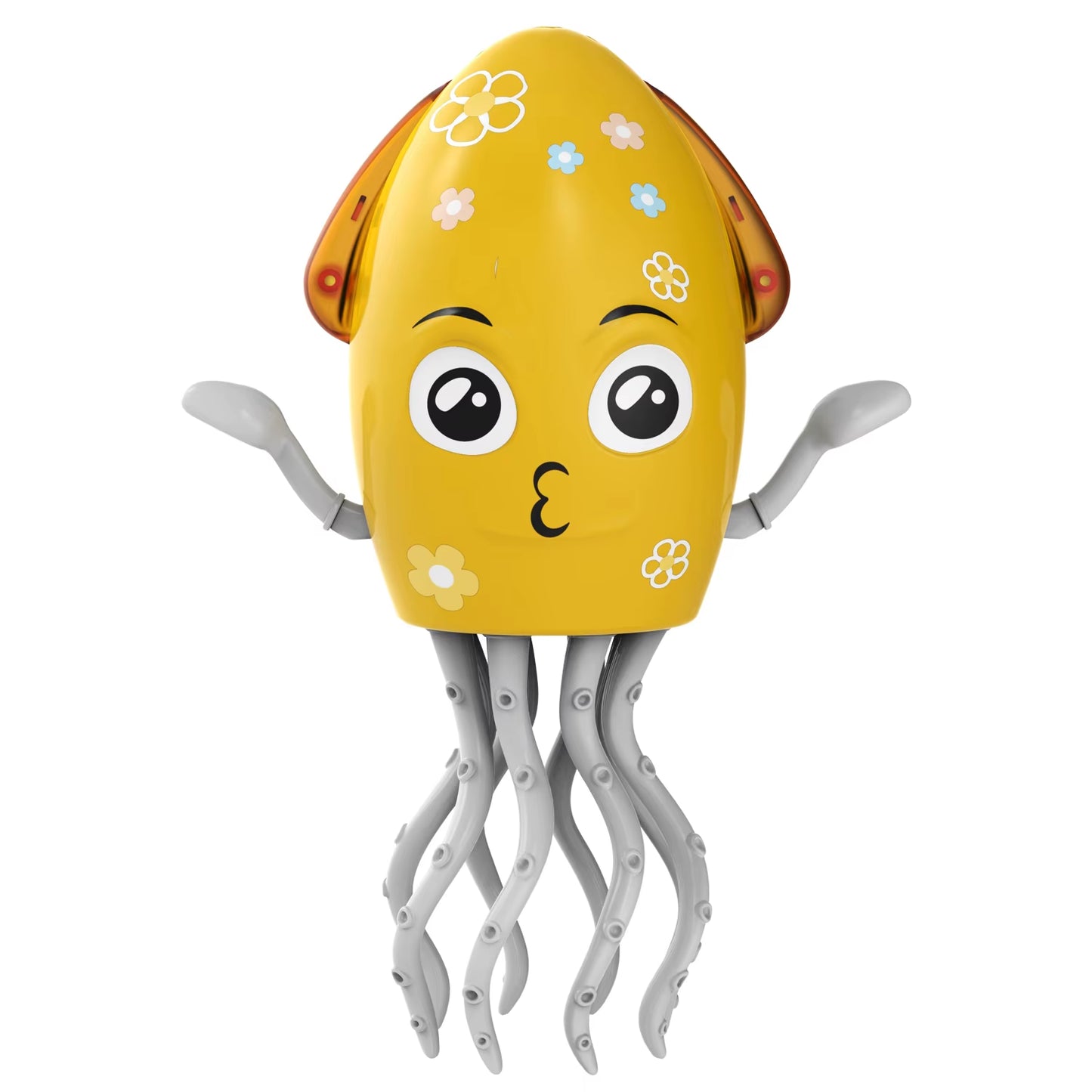 Electric Auto-Avoid Octopus with LED Lights Music Electric Crawling Octopus Toy Stress Relief Gift Octopus Interactive Robotics